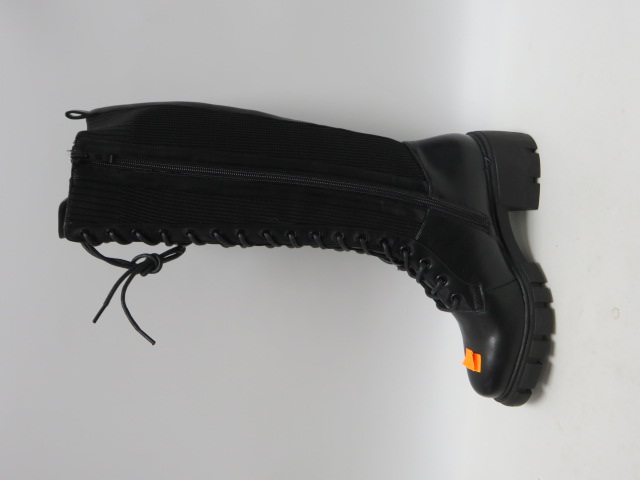 Kozaki damskie 888-10 BLACK 36-41 1