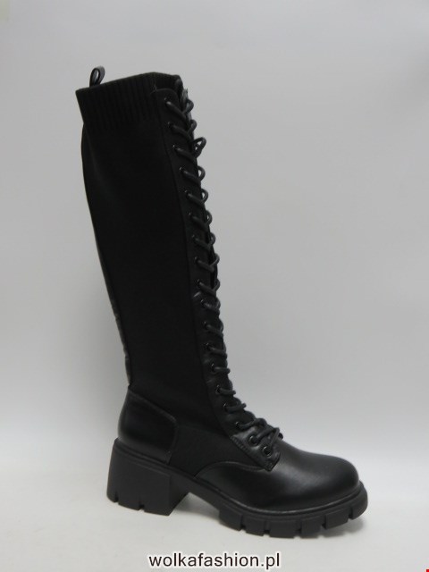 Kozaki damskie 888-12 BLACK 36-41