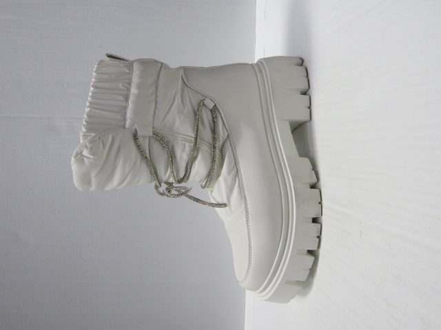 Botki damskie 8-33 WHITE 36-41