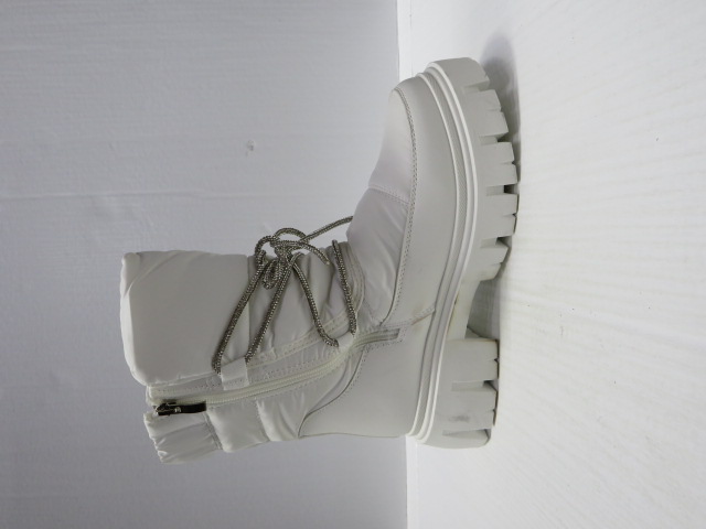 Botki damskie 8-33 WHITE 36-41 1