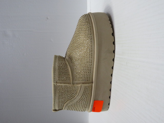 Botki damskie LX23-002 BEIGE 36-41