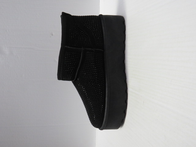 Botki damskie LX23-002 BLACK 36-41 1