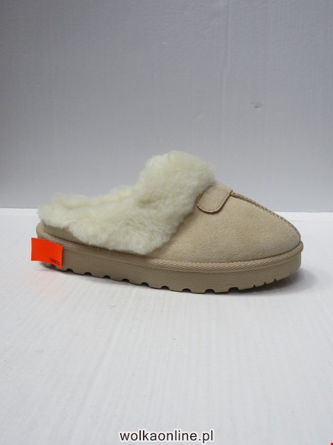 Kapcie Damskie LX23-003 BEIGE 36-41