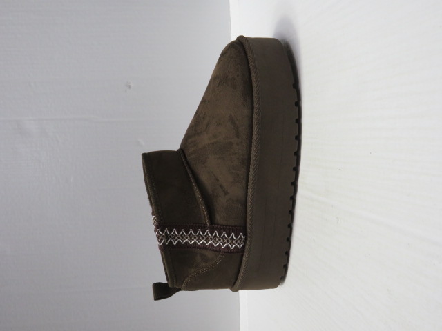 Botki damskie 6444 BROWN 36-41