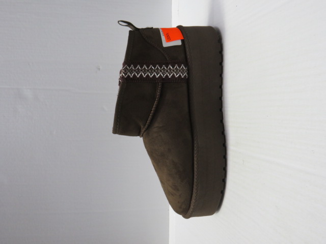 Botki damskie 6444 BROWN 36-41 1