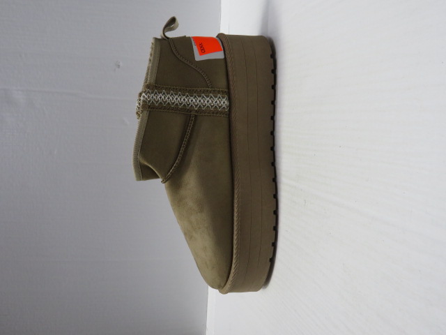 Botki damskie 6444 KHAKI 36-41 1