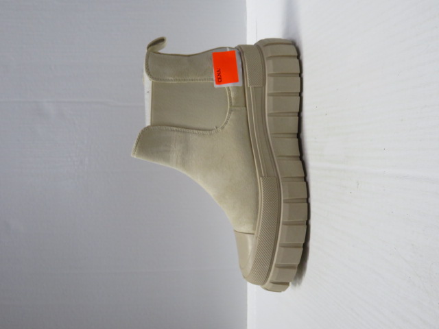 Botki damskie 19310 BEIGE 36-41 1