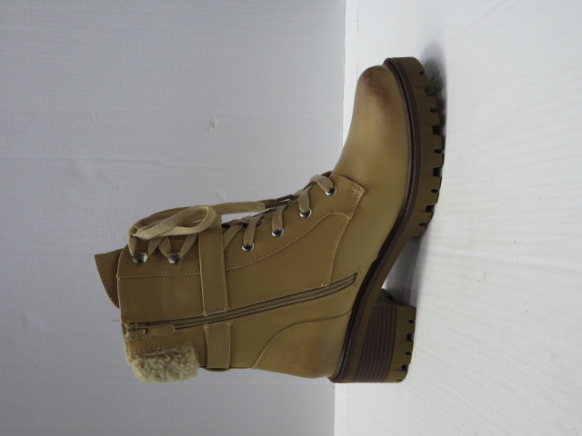 Botki damskie A-867 BEIGE 36-41 1