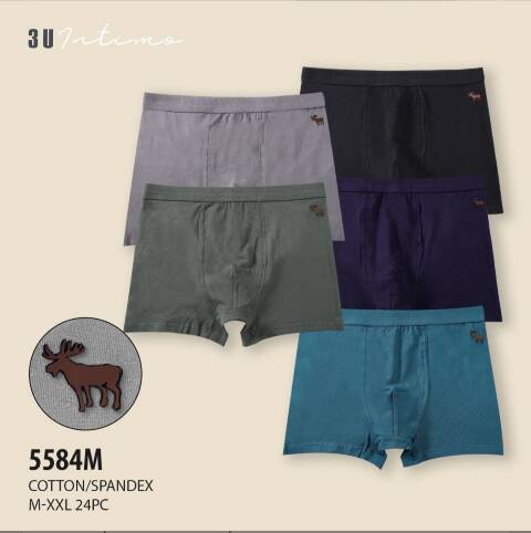 Bokserki męskie 5584M Mix kolor M-2XL 1