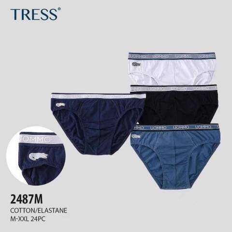 Slipy męskie 2487M Mix kolor M-2XL 1