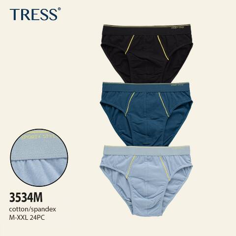 Slipy męskie 3534M Mix kolor M-2XL 1