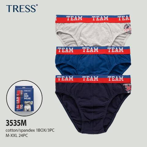 Slipy męskie 3535M Mix kolor M-2XL 1