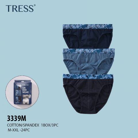 Slipy męskie 3339M Mix kolor M-2XL 1