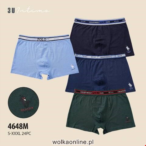 Bokserki męskie 4648M Mix kolor S-3XL