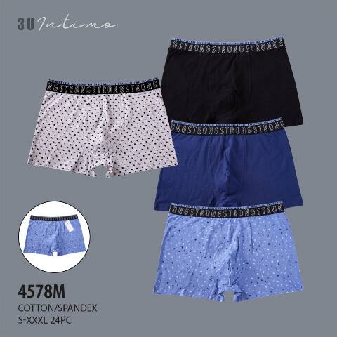 Bokserki męskie 4578M Mix kolor S-3XL