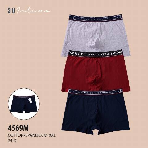 Bokserki męskie 4569M Mix kolor M-2XL