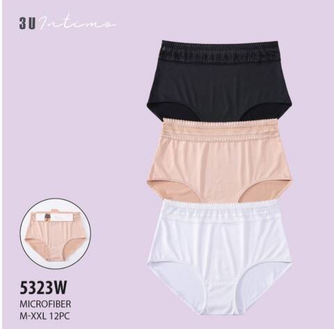 Majtki damskie 5323W Mix kolor M-2XL