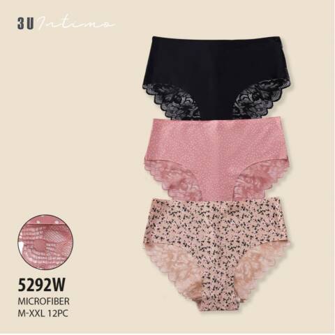 Majtki damskie 5292W Mix kolor M-2XL