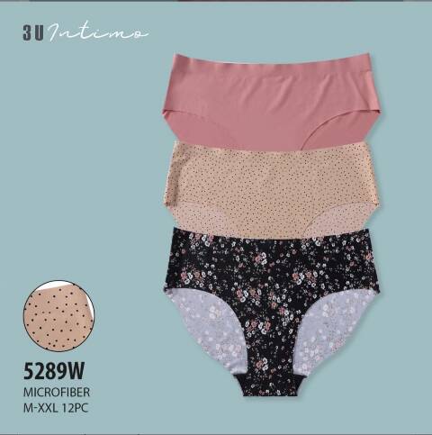 Majtki damskie 5289W Mix kolor M-2XL