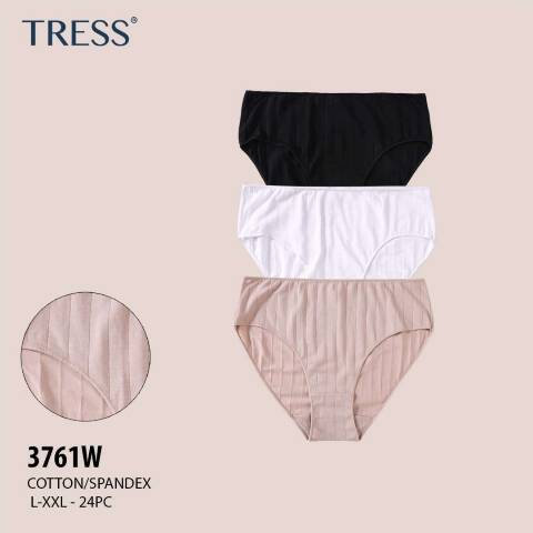 Majtki damskie 3761W Mix kolor M-2XL