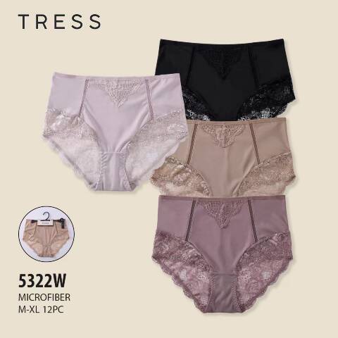 Majtki damskie 5322W Mix kolor M-2XL 1