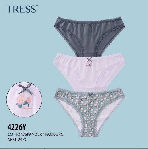 Majtki damskie 4226Y Mix kolor M-XL