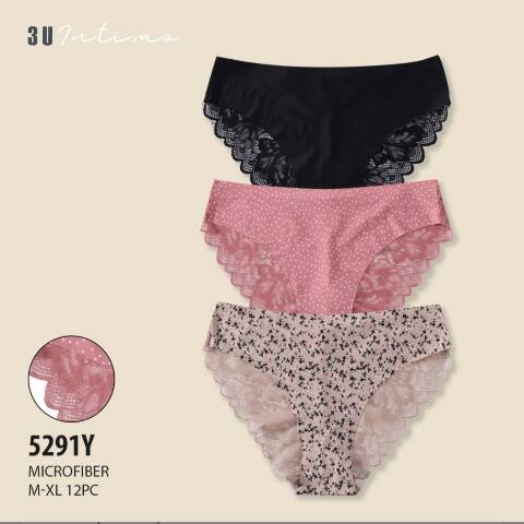 Majtki damskie 5291Y Mix kolor M-XL