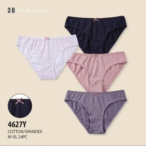 Majtki damskie 4627Y Mix kolor M-XL