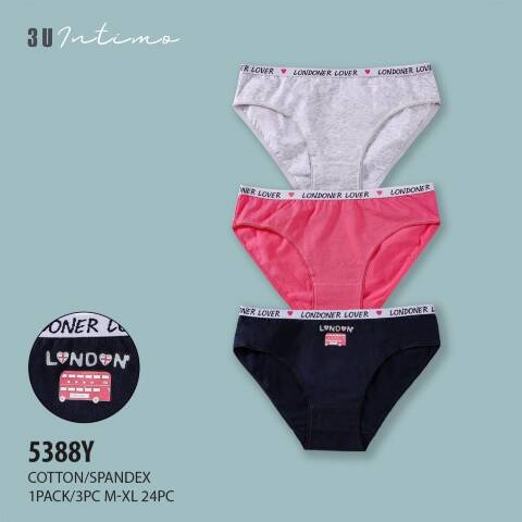 Majtki damskie 5388Y Mix kolor M-XL