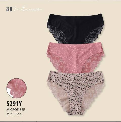 Majtki damskie 5291Y Mix kolor M-XL 1
