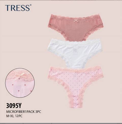 Majtki damskie 3095Y Mix kolor M-XL