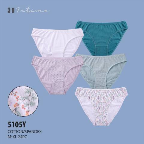 Majtki damskie 5105Y Mix kolor M-XL