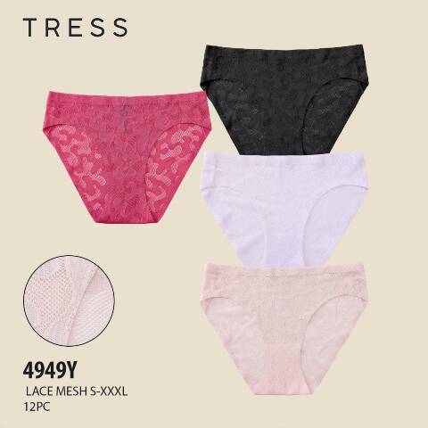 Majtki damskie 4949Y Mix kolor S-3XL