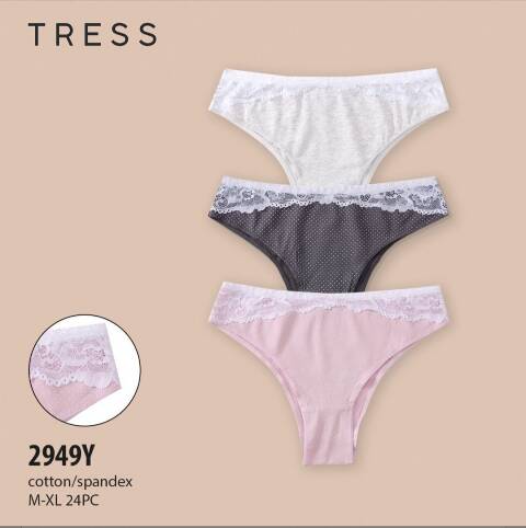 Majtki damskie 2949Y Mix kolor M-XL