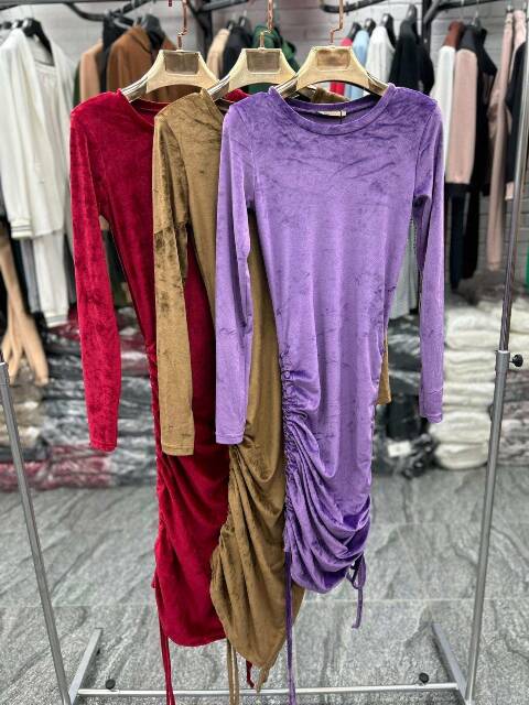 Sukienka damskie 9144 Mix kolor S-XL (Towar Tureckie)