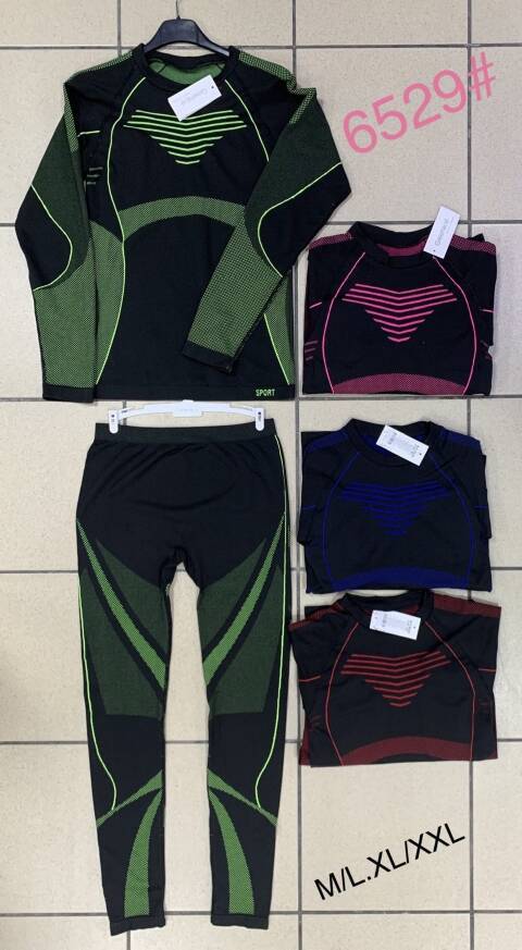 Komplet damskie 6529 Mix kolor M-2XL 1