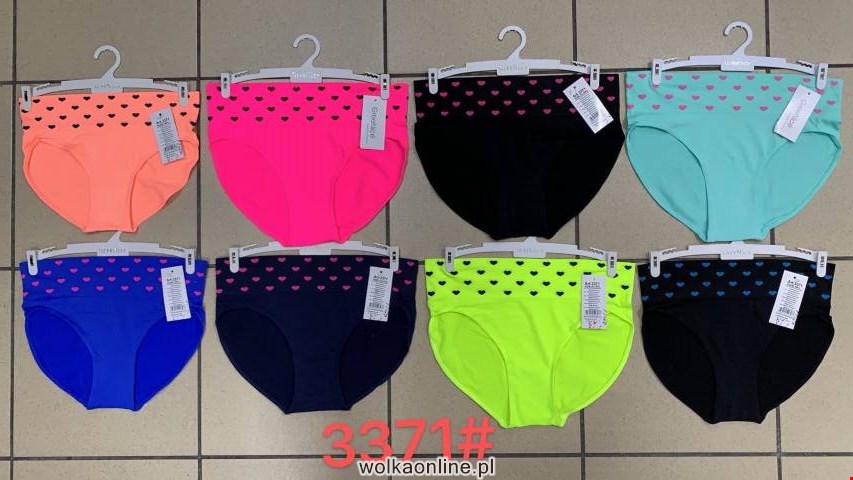 Majtki damskie 3371 Mix kolor M-2XL