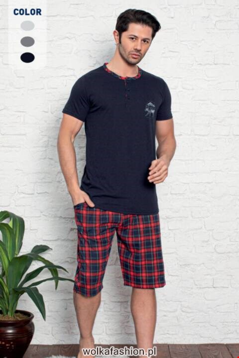 Piżama męskie 22298 1 kolor M-2XL (Towar Tureckie)