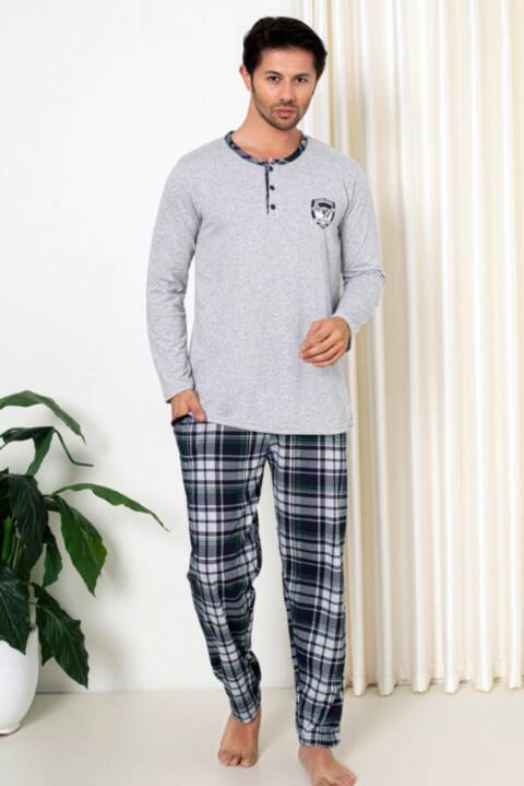 Piżama męskie 18051 1 kolor M-2XL (Towar Tureckie) 1