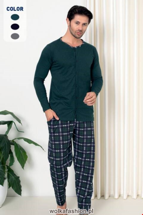 Piżama męskie 18052 1 kolor M-2XL (Towar Tureckie)