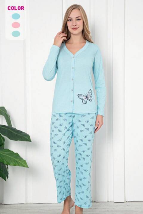 Piżama damskie 1061 1 kolor S-2XL (Towar Tureckie) 1