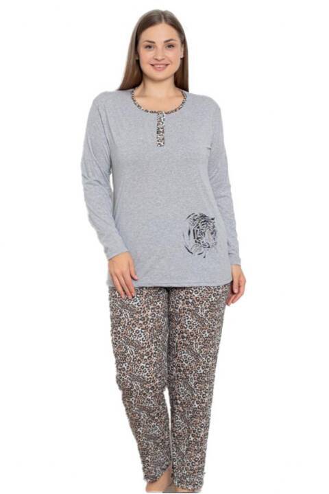 Piżama damskie 2035 1 kolor XL-4XL (Towar Tureckie) 1