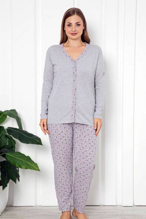 Piżama damskie 2034 1 kolor XL-4XL (Towar Tureckie) 1