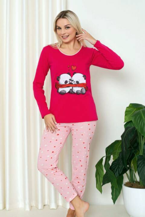 Piżama damskie 11059 1 kolor M-2XL (Towar Tureckie) 1