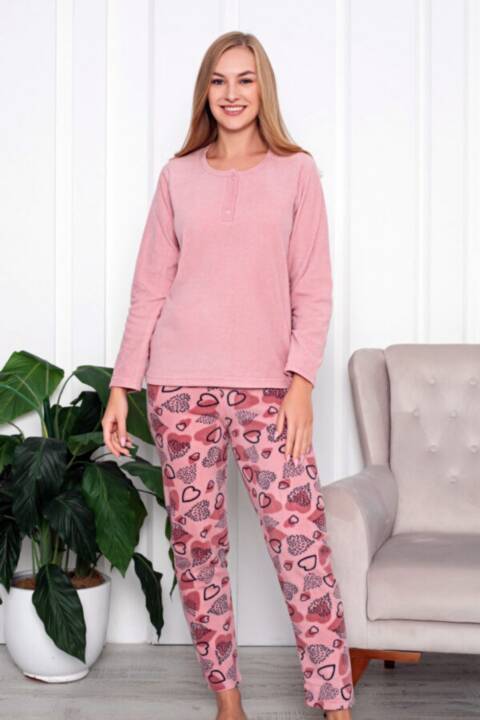 Piżama damskie 4504 1 kolor M-2XL (Towar Tureckie) 1