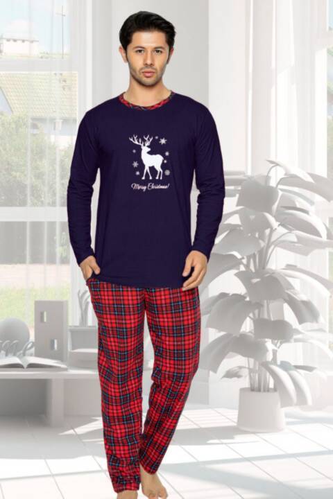 Piżama męskie 18004 1 kolor M-2XL (Towar Tureckie)