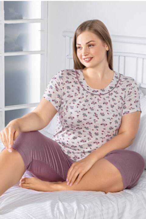 Piżama damskie 9041 1 kolor XL-3XL (Towar Tureckie) 1