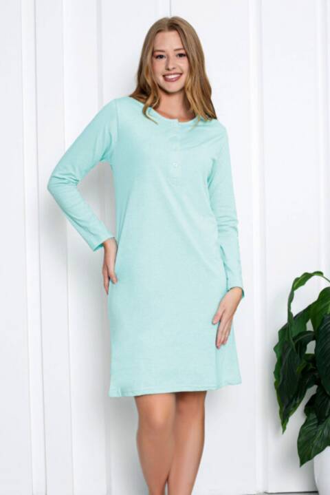 Koszula Nocna Damskie 3028 1 kolor M-2XL (Towar Tureckie) 1