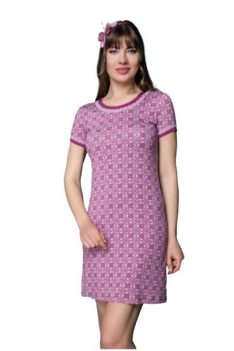 Koszula Nocna Damskie 5058 1 kolor M-2XL (Towar Tureckie) 1