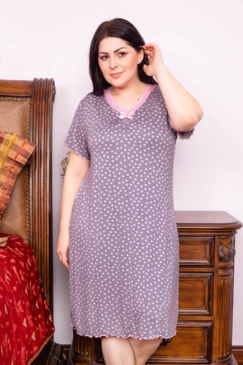 Koszula Nocna Damskie 9059 1 kolor 4XL-6XL (Towar Tureckie) 1